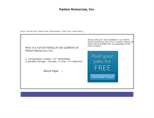 Tablet Screenshot of paxton.hrpanel.com